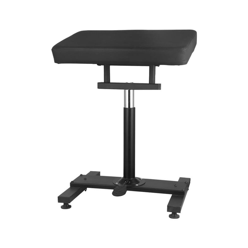 Tattoo Arm Rest Stand with Hydraulic Height Adjustment, 180 Rotating Ergonomic NonSlip Base