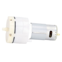 Mini pompa d'aria 65 kPa bassa rumorosità DC 24 V plastica bianca