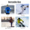 Winterhandschuhe, winddichte Thermohandschuhe Black 5