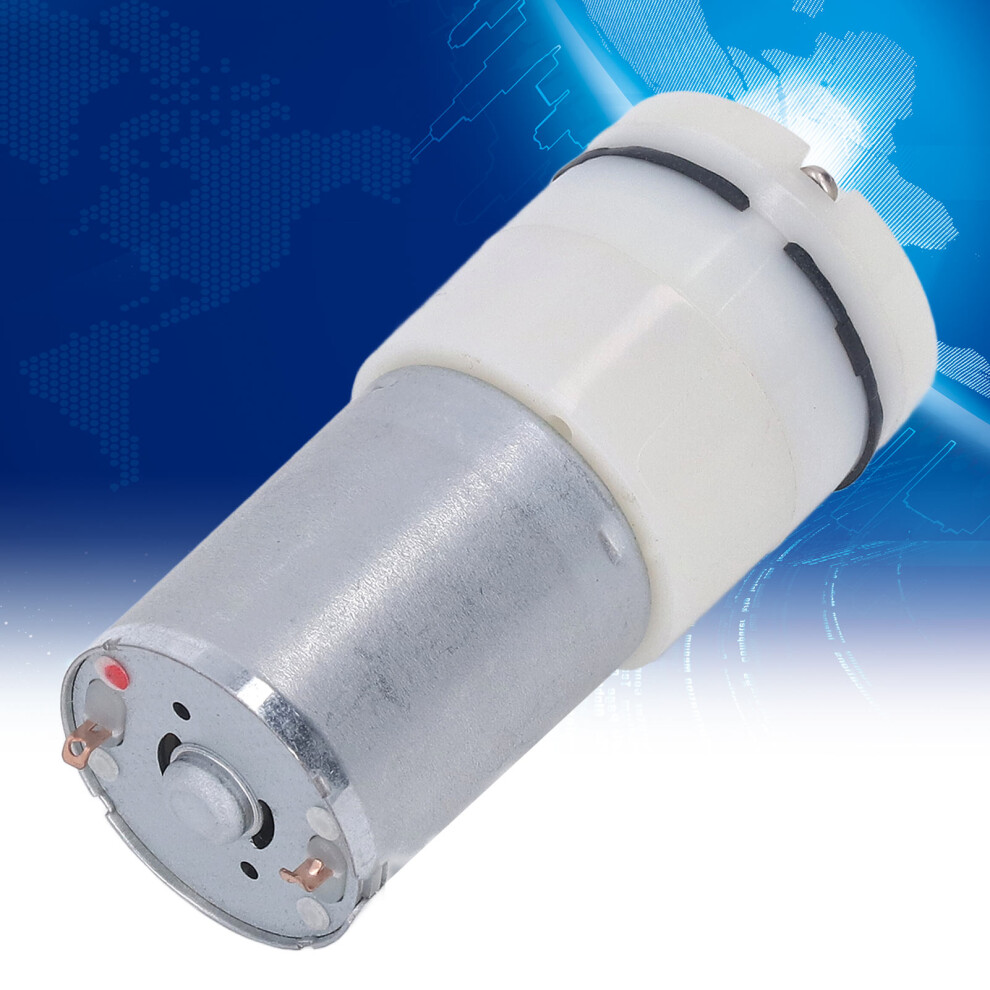 Micro Electric Pneumatic Diaphragm Vacuum Pump 370 White Dc24v For Machinery 8701383976587