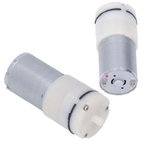 Micro Pompa d'Aria 370, 100 cm³, Bianco, 1 Porta, DC 6 V 2