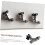 Three Way Drain Valve For Steam Irons Easy Installation Boiler Compatible  Grade Material Compact Design Draining 4