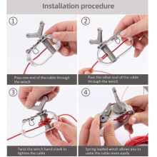 Heavy Duty Pool Cover Cable Kit