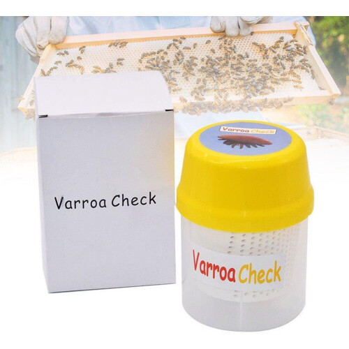 Varroa Mite Tester Jar Varroa Check Bottle Leakproof Varroa Mite Test Jar Beekeeping Tools for Beekeepers 2
