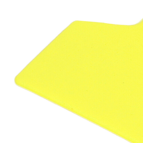 100 Blank Yellow Cow Ear Tag Sets