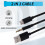 2-in-1 Audio Charging Cable Type-C Car Usb+3.5mm Aux Audio Cable High-Quality Connection Cable for Mobile Devices 2