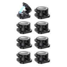 Magnetic Cable Clip Cable Management Cord Organizer Adhesive Cord Clip Cable Organizer Cord Holder for Computer Audio