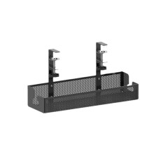Under Desk Cable Organizer-No Drill Mesh Cable Management Box, High Load-Bearing Wire Holder for Desk Cord Storage B