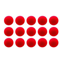 15 Pack Soft Foam Balls for Toddlers Red Play Balls for Kids Ages 12, Motor Skill Booster