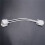 NEW 1 PC to 2 MONITORS SPLITTER CABLE FOR VGA VIDEO 5