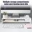Computer Monitor Stand Riser Multi-Function PC Laptop Holder Desk Organizer Shelf Easy Assemble for Home Desktop 1