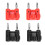 4 pcs Screw Type Dual Banana Plug Speaker Connectors 436 + Type 1