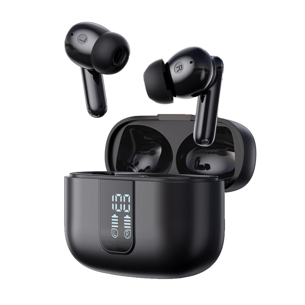 Ai Translator Earbuds With Instant Twoway Translation, 150 Languages, Bluetooth, Noise Cancelling, Black 9169991143552