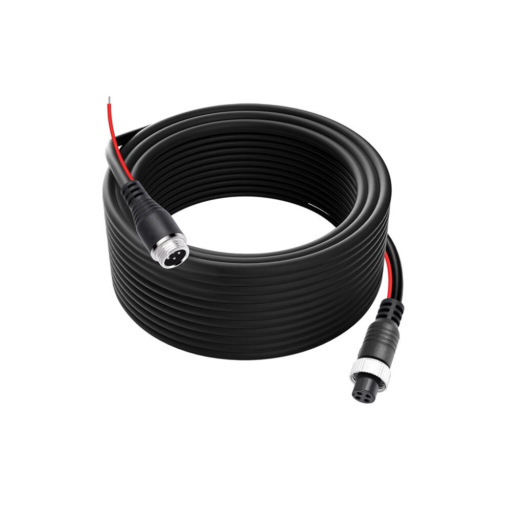 4 Pin Car Camera Video Cable With Reverse Trigger For M12 Rear View Camera,Aviation Cord Extension Wire 10M 6032692781770