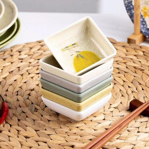 Small Sauce Dishes Stackable Microwave Safe Dipping Bowls for Sauces Condiments Appetizers 1
