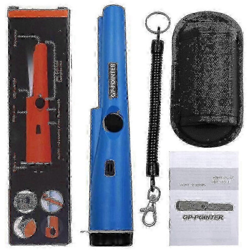 (Blue)Garrett Pro-Pointer AT Waterproof Pinpointer Metal Detector for Gold & Treasure Hunting