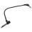 6PCS 6 Inch Guitar Patch Cables, Black Guitar Pedal Cable Effect Cable Cord, 1/4 Inch TS Right Angle Guitar Patch Cable 4