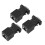 3X Vga Extensor Macho A Lan Cat5 Cat6 Rj45 Adaptador de Cable de Red 1