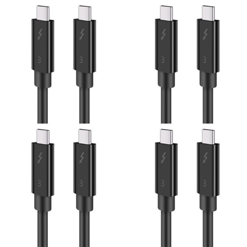 4X Typec Cable for  3 Data Cable 40Gbps Full Speed 100W Fast Charge 5K Transmission 50cm 1