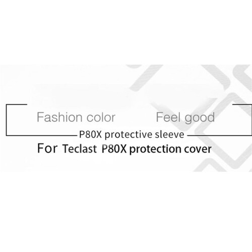 3X para Teclast P80 P80X P80H Estojo para Tablet de 8 Polegadas Estojo de Couro com Proteção Antiqueda Suporte para Tablet (Preto) 2