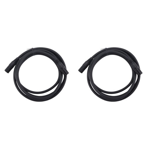 2X CAT6 Ethercon Cable EtherCON-Compatible RJ45 Connector for Studio Setups, Touring, Stage Production, Concerts 3 Meter