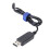 5X Cable de Conversion Usb A  Cable de Aumento de Voltaje 5V A 9V 5.5X2.1Mm  Macho 1M Nuevo 2