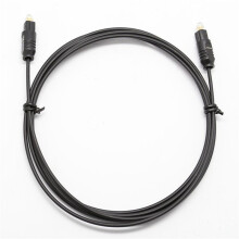 2Stück 3 Meter Digitales Glasfaser-Audiokabel SPDIF OD2.2 TOSLINK-TOSLINK Vergoldetes Anschlusskabel zum Anschluss An DVD-CD