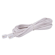 3X 6P2C RJ11 Male to Male Plug Telephone  Cable Wire 5M