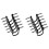12 Pack 6 Inch Guitar Patch Cable, Instrument Guitar Pedal Cable Right Angle Flat Patch Cable 1