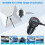 5X 3-in-1 for Starlink   Power Cable 65W Type-C USB Socket Cigarette Lighter with LED Voltmeter Display 2