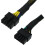 3X Adaptador de Alimentação Principal ATX PSU de 24 Pinos A 10 Pinos Cabo TrançAdo TrançAdo para  para PC e Servidores  12 Polegadas (30 Cm) 6