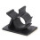100Pcs Black Adjustable Plastic Cable Clamps Self Adhesive Car Cable Clips Wire Organizer 6
