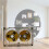 2X 55 Minute Blank Tape Disk Double-Sided Metal Small Open Disk Blank Cassette Tape Tape Disk, E 5