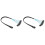 2X  Sas Sff-8087 to 4 Sff-8482 Server Array Card Hard Drive Data Cable  Power Cable 0.5m 1