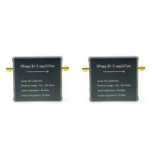2X RF AMP 06A 1Hz-300MHZ 50 Ohm Högimpedansförstärkare Är Lämplig för Donutantennimpedanskonverteringsenheter