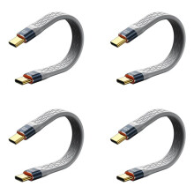 4X USB4 Data Cable 40Gbps USB C to Type C Short Cable PD 240W 8K 60Hz for 3/4 15 Pro