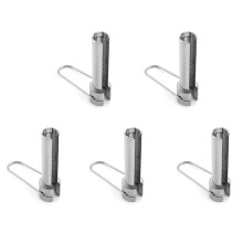 5X Werkzeug zum Entfernen der Sicherheitsabschirmung, F Anschluss Koax Sicherheit Schlüssel Abschirmung Adapter Greifen Werkzeug für Koaxial Kabel