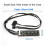 2X 9Pin USB Header Splitter, USB 2.0 Header Splitter with  Power Cable, Internal USB Hub for CPU/RGB Light/Printer 8