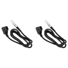 2X Langlebiges D-TAP-auf--2-Pin-Stecker-Stromkabel für die Stromversorgungslösung Des Teradek Bolt Pro 300 RX-Monitors
