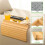 2X Sofa-Tablett, Sofa-Armlehne, Snack-Ablage, Sofa-Ablagefach 3