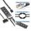 2X 9-Poliger USB-Header-Splitter, USB 2.0-Header-Splitter mit -Stromkabel, Interner USB-Hub für CPU/RGB-Licht/Drucker 6