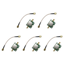 5X 50M-6GHz Low-Noise RF Amplifier 20DB Gain 50Ω RF Amplifier with USB Power Supply Port and SMA Cable for Hackrf H2