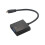 4X Micro- to VGA Adapter Cable 1080P Video Converter with Audio Jack USB Power Cable for  Camera Raspberry Pi 4 3