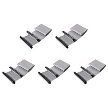 5X 40-Poliges Ersatz-Datenkabel, Buchse auf Buchse, IDE-Kabel, Zweireihiges IDE-Datenverlängerungskabel, 30 cm, für Serverfestplatte