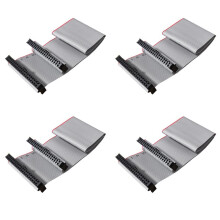 4X 40 Pin Replace Data Cable Female to Female IDE Cable Dual Row IDE Data Extension Cable 30cm for Server Hard Disk