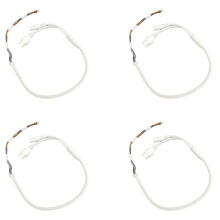 4X Ethernet LAN-Kabel 10-Stifts 10-Kärnig PoE RJ45-Nätverkskabel för IP-Kamera, Höghastighetsdataöverföring