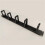4X 1U 19 Inch Rack Cabinets Cable Management Network Brush Panel Five Ring Detachable Wire Manager Frame 10