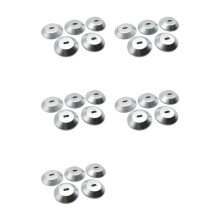 25X Anchor Plate Adhesive Security Plate with Slot for Cables to Lock Down Laptops, Tablets, Monitors,  Phone