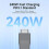 2X 90 Degree Elbow Data Cable TYPE-C to TYPE-C Full-Function Connection Magnetic Hard Disk Box M2 100W 6