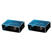 2X Acryl Computermuis Stofhoes Transparante Luchthoes Thuiskantoor Gaming Muis Stofhoes Stofdicht en Waterdicht